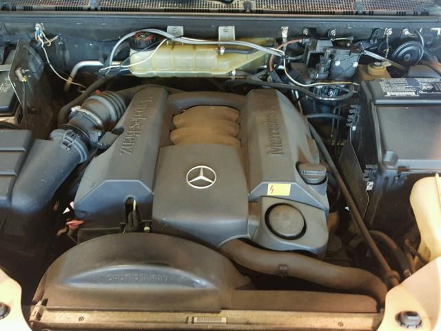 4JGAB54E21A250431 - 2001 MERCEDES-BENZ ML 320 GOLD photo 7