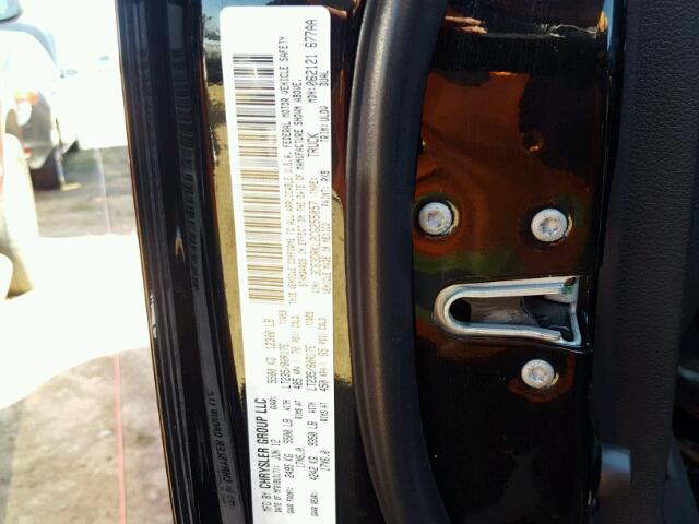 3C63DRKL2CG255057 - 2012 DODGE RAM 3500 BLACK photo 10