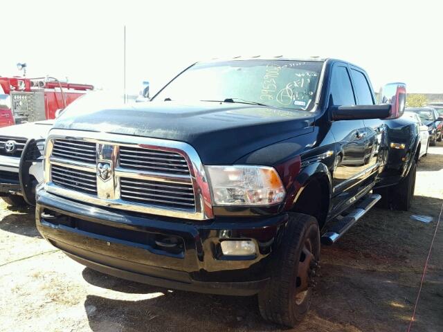 3C63DRKL2CG255057 - 2012 DODGE RAM 3500 BLACK photo 2