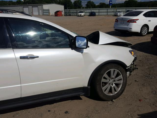 4S4WX98D084401159 - 2008 SUBARU TRIBECA LI WHITE photo 10