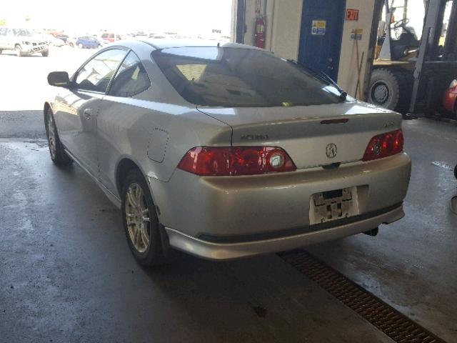 JH4DC538X5S008768 - 2005 ACURA RSX GRAY photo 3