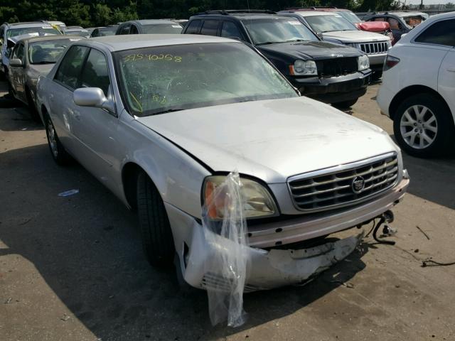 1G6KE57Y22U286998 - 2002 CADILLAC DEVILLE DH GRAY photo 1