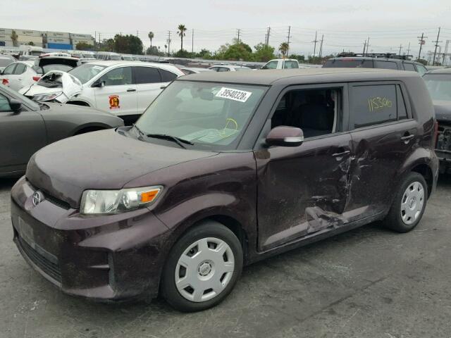 JTLZE4FE3CJ028607 - 2012 TOYOTA SCION XB Bordeaux Foto 2