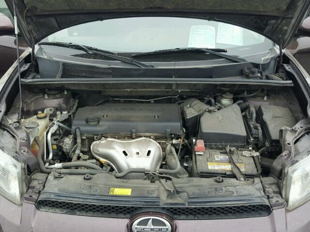 JTLZE4FE3CJ028607 - 2012 TOYOTA SCION XB Bordeaux Foto 7