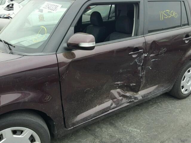 JTLZE4FE3CJ028607 - 2012 TOYOTA SCION XB Bordeaux Foto 9