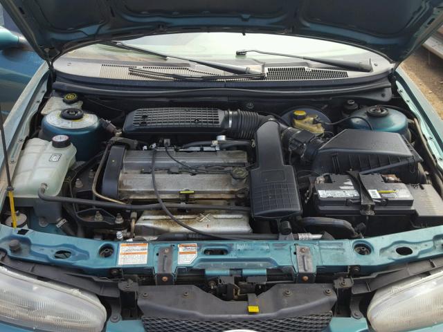 3FALP6539TM118330 - 1996 FORD CONTOUR GL GREEN photo 7