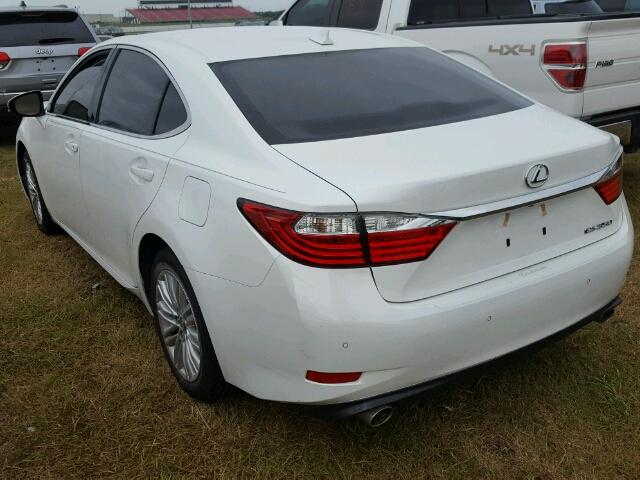 JTHBK1GG8D2016905 - 2013 LEXUS ES 350 WHITE photo 3