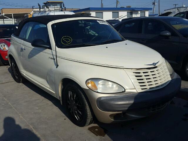 3C3EY55E85T309908 - 2005 CHRYSLER PT CRUISER CREAM photo 1