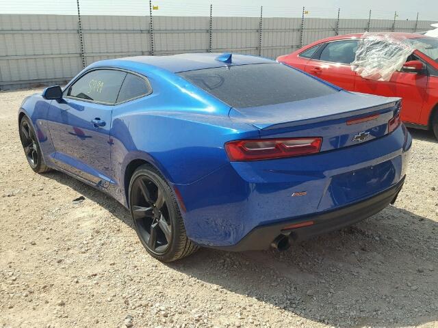 1G1FB1RS7G0180286 - 2016 CHEVROLET CAMARO LT BLUE photo 3