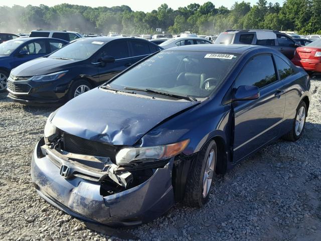 2HGFG129X8H570846 - 2008 HONDA CIVIC EXL 蓝色 照片 2