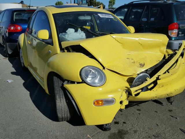 3VWCC21C3YM440261 - 2000 VOLKSWAGEN NEW BEETLE ყვითელი ფოტო 1
