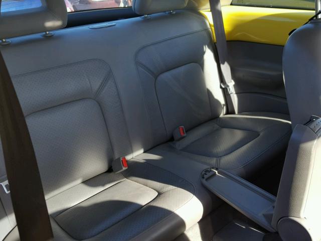 3VWCC21C3YM440261 - 2000 VOLKSWAGEN NEW BEETLE ყვითელი ფოტო 6