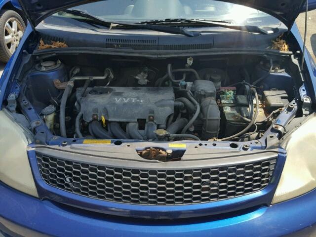 JTKKT604650122481 - 2005 TOYOTA SCION XA ლურჯი ფოტო 7