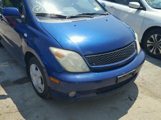 JTKKT604650122481 - 2005 TOYOTA SCION XA ლურჯი ფოტო 9