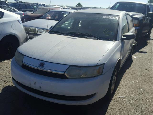 1G8AJ52F63Z111341 - 2003 SATURN ION LEVEL WHITE photo 2