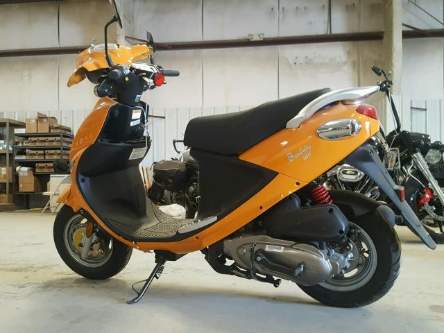 RFVPAC20XH1018219 - 2017 GENUINE SCOOTER CO. BUDDY 125 ORANGE photo 3