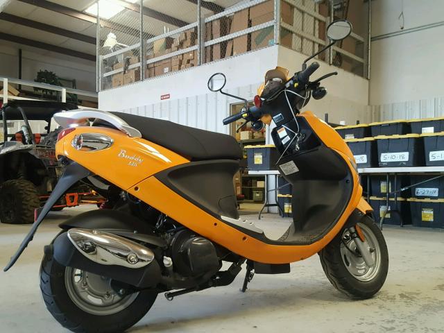 RFVPAC20XH1018219 - 2017 GENUINE SCOOTER CO. BUDDY 125 ORANGE photo 4