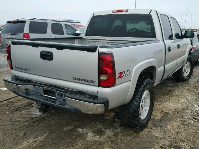 2GCEK13T951305682 - 2005 CHEVROLET SILVERADO SILVER photo 4