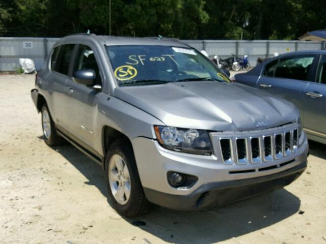 1C4NJCBA6FD178149 - 2015 JEEP COMPASS SP SILVER photo 1