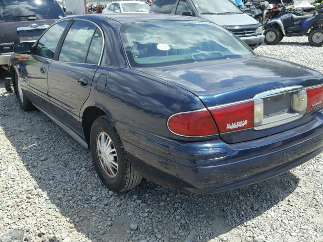 1G4HP52K534203467 - 2003 BUICK LESABRE CU BLUE photo 3