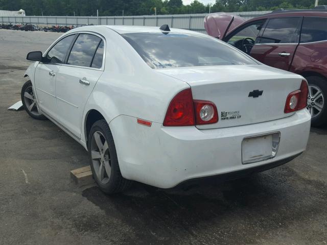 1G1ZC5EU5CF162112 - 2012 CHEVROLET MALIBU 1LT 白色 照片 3