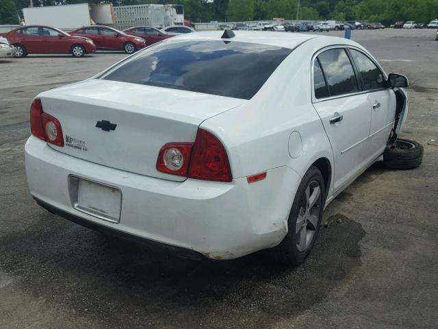 1G1ZC5EU5CF162112 - 2012 CHEVROLET MALIBU 1LT 白色 照片 4