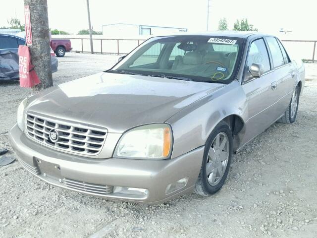 1G6KF57974U171225 - 2004 CADILLAC DEVILLE DT GOLD photo 2