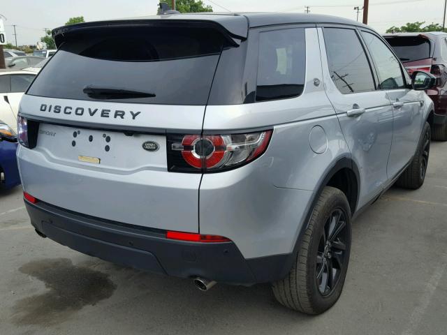 SALCP2BG6GH589929 - 2016 LAND ROVER DISCOVERY SILVER photo 4