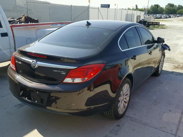 W04GN5EC3B1088579 - 2011 BUICK REGAL CXL BROWN photo 4