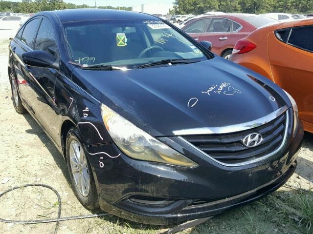 5NPEB4AC0DH767663 - 2013 HYUNDAI SONATA GLS BLACK photo 1