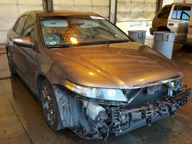 19UUA76538A030837 - 2008 ACURA TL TYPE S GRAY photo 1