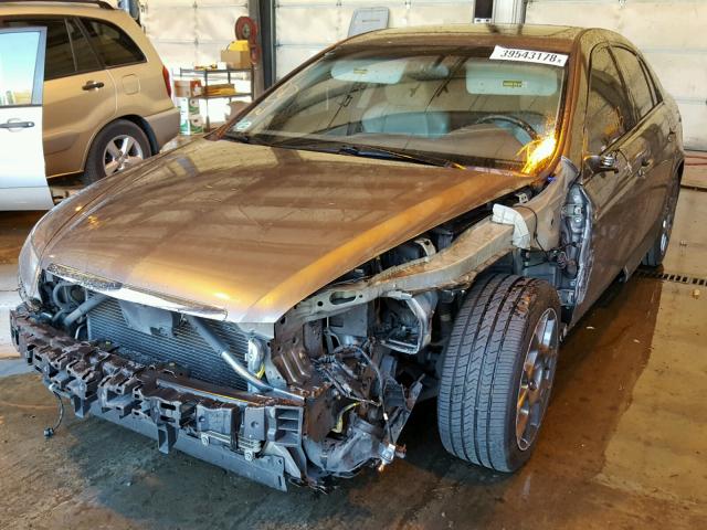 19UUA76538A030837 - 2008 ACURA TL TYPE S GRAY photo 2