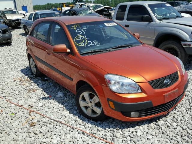 KNADE163376220389 - 2007 KIA RIO 5 SX ORANGE photo 1