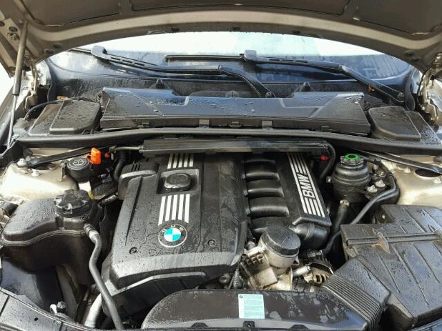 WBAVA37548NL58736 - 2008 BMW 328 I GRAY photo 7