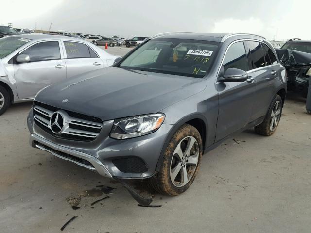 WDC0G4JB3GF070113 - 2016 MERCEDES-BENZ GLC 300 GRAY photo 2