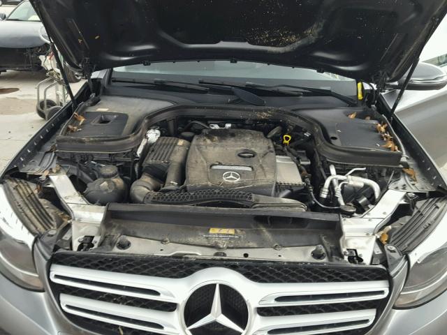 WDC0G4JB3GF070113 - 2016 MERCEDES-BENZ GLC 300 GRAY photo 7