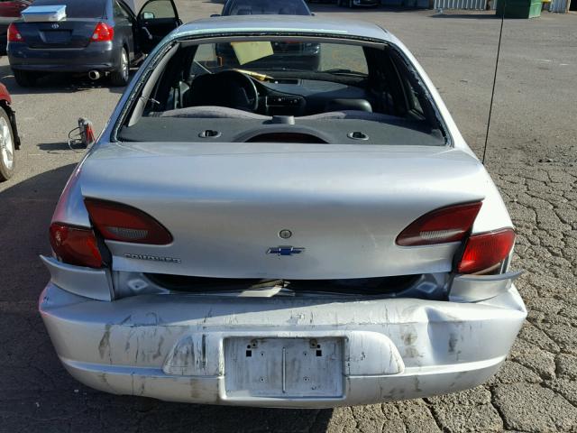 1G1JC524X27185556 - 2002 CHEVROLET CAVALIER B SILVER photo 9