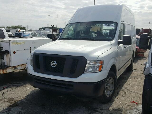 1N6BF0LY3HN800571 - 2017 NISSAN NV 2500 S WHITE photo 2