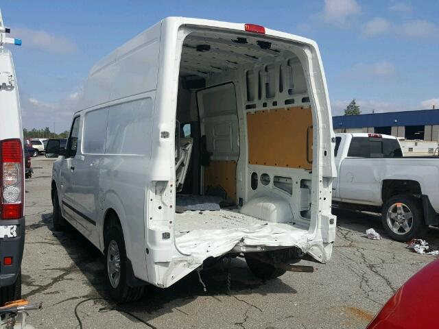 1N6BF0LY3HN800571 - 2017 NISSAN NV 2500 S WHITE photo 3