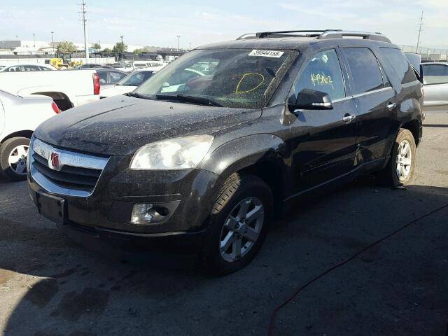 5GZEV23768J190970 - 2008 SATURN OUTLOOK XR შავი ფოტო 2