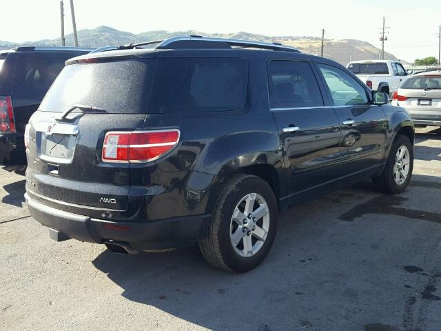 5GZEV23768J190970 - 2008 SATURN OUTLOOK XR შავი ფოტო 4