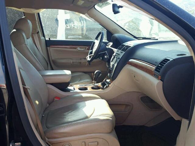 5GZEV23768J190970 - 2008 SATURN OUTLOOK XR შავი ფოტო 5