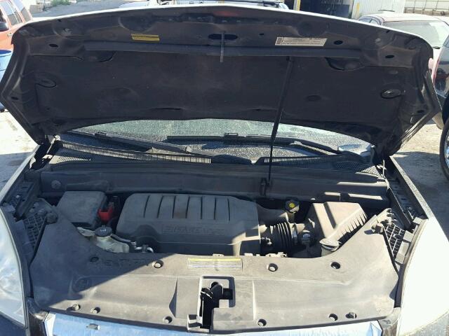 5GZEV23768J190970 - 2008 SATURN OUTLOOK XR შავი ფოტო 7