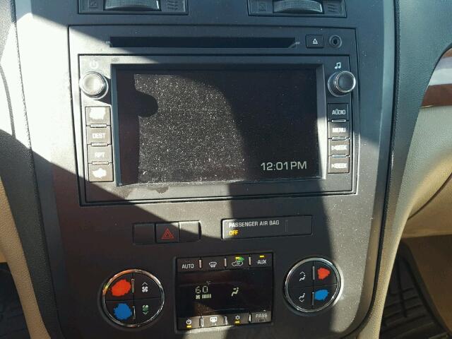 5GZEV23768J190970 - 2008 SATURN OUTLOOK XR შავი ფოტო 9