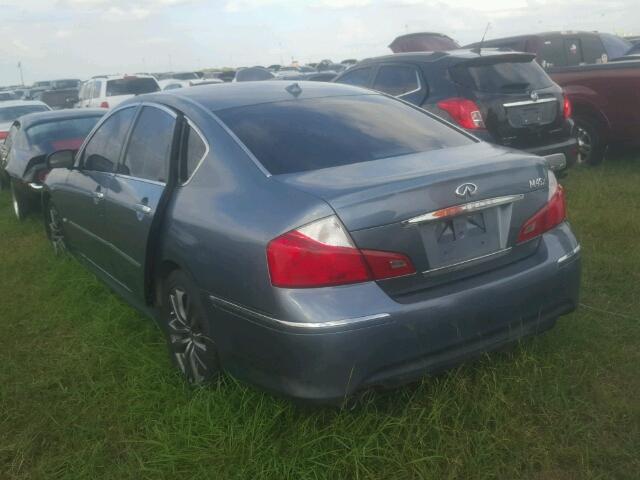 JNKBY01F38M551305 - 2008 INFINITI M45 BLUE photo 3