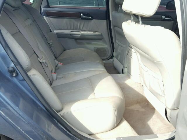 JNKBY01F38M551305 - 2008 INFINITI M45 BLUE photo 6