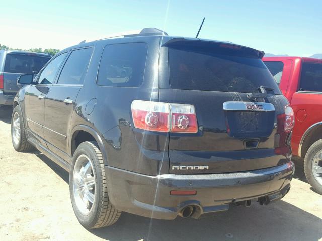 1GKKVTED8BJ261398 - 2011 GMC ACADIA DEN BLACK photo 3