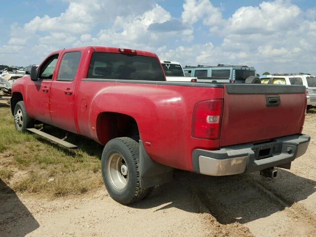 1GCJK33658F115248 - 2008 CHEVROLET SILVERADO RED photo 3