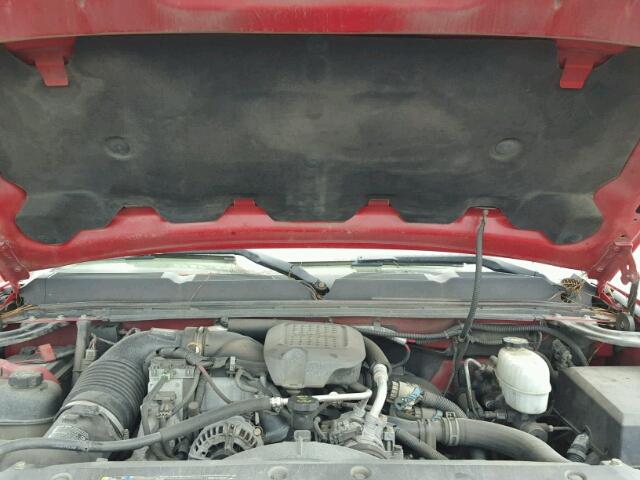 1GCJK33658F115248 - 2008 CHEVROLET SILVERADO RED photo 7