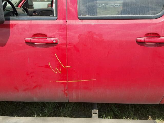 1GCJK33658F115248 - 2008 CHEVROLET SILVERADO RED photo 9